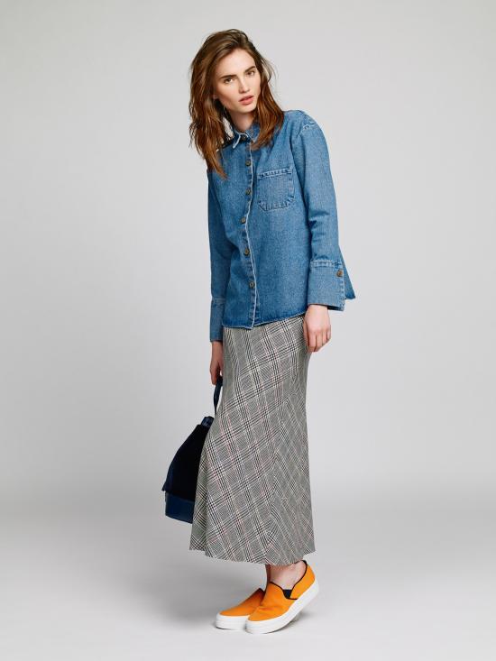  나누슈카 데님 셔츠 버튼업 빈티지 데님