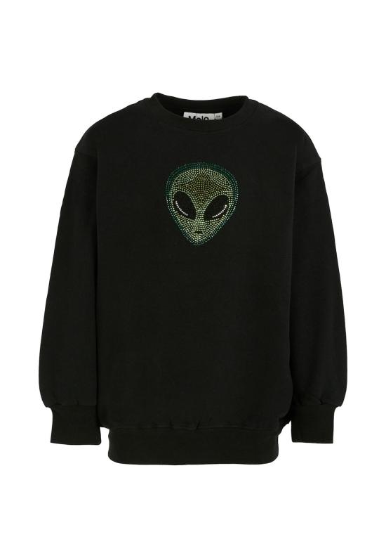  [키즈] 몰로 풀오버 Molo Monti Alien 스웨트셔츠 블랙