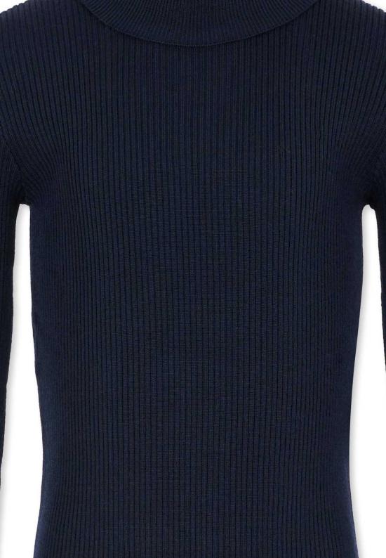  [키즈] 구찌 풀오버 키즈 터틀넥 스웨터 (웹 디테일, 블루) - GUCCI