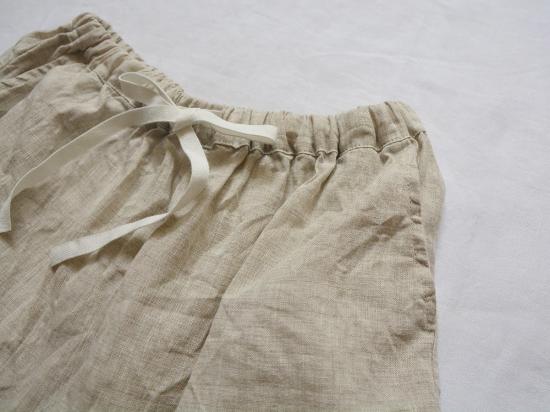  [키즈] Makié 쇼츠/버뮤다 키즈 마키에 루루 린넨 사루엘 내츄럴 - OTHER BRANDS