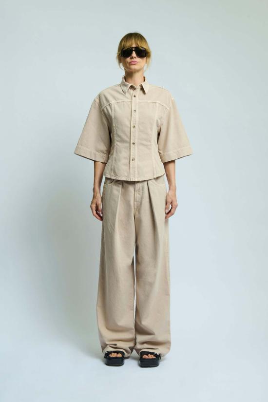  하이쿠레 블라우스 Haikure Lilas 트윌 45 탑 스킨 - HAIKURE