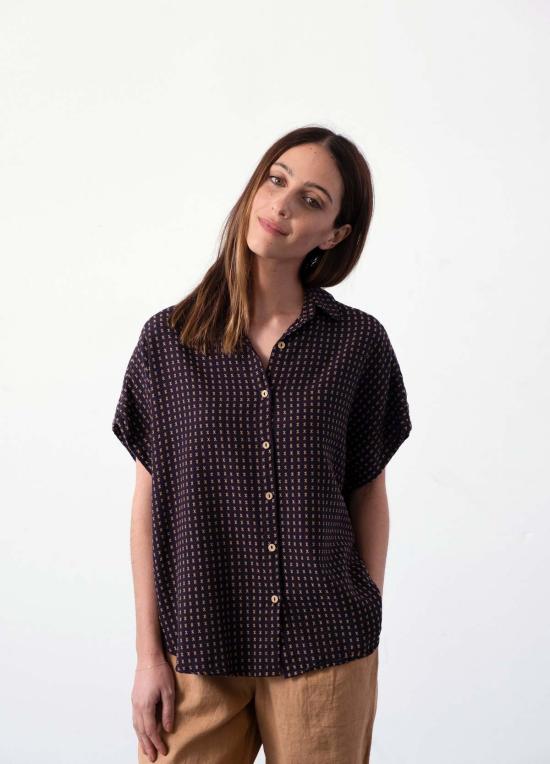  It Is Well L.A. 셔츠 잇 이즈 웰 L.A. 버튼다운 셔츠 도비 - IT IS WELL L.A.