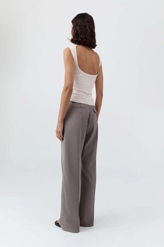  세인트아그니 블라우스 세인트 아그니 유기농 면 발레리나 탑 쉘 핑크 - ST.AGNI