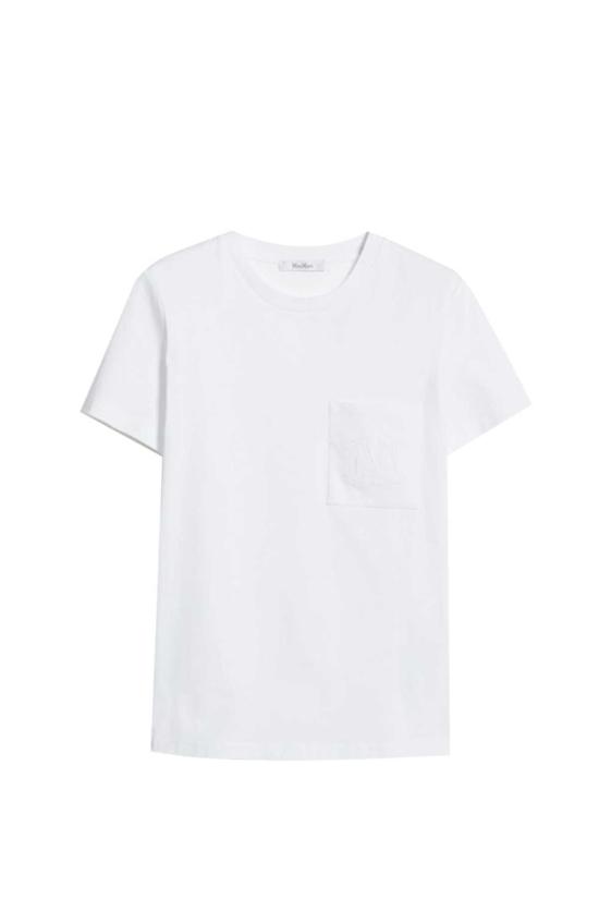  막스마라 블라우스 막스 마라 파파이아 탑 화이트