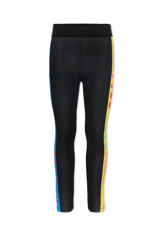  [키즈] 스텔라 맥카트니 트레이닝/조거 팬츠 스텔라 매카트니 아동용 로고 레깅스 블랙