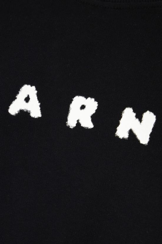  마르니 스웨터 코튼 스웨트셔츠 블랙 - MARNI