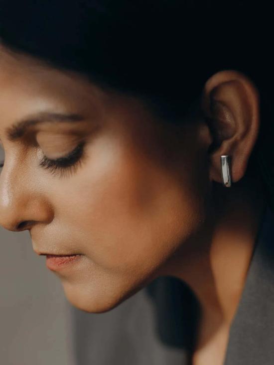  만시 이어링 마안시 하프 문 커프 - MAANCY