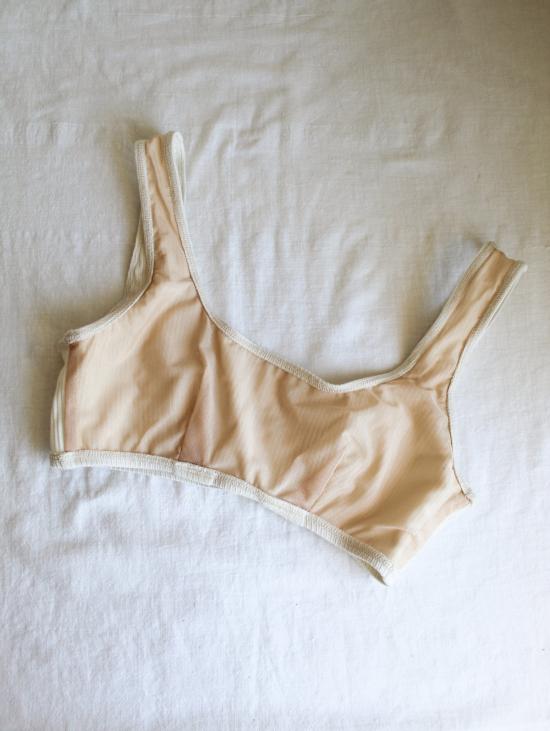  앤지 바우어 브라 아마리 탑 알라바스터 - ANGIE BAUER