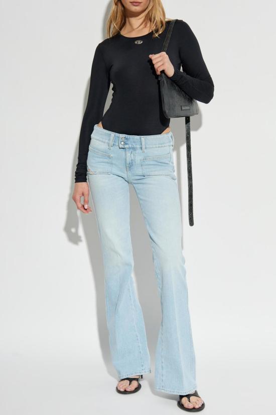  디젤 바디수트 티셔츠 바디 안젤리나 보디수트 - DIESEL