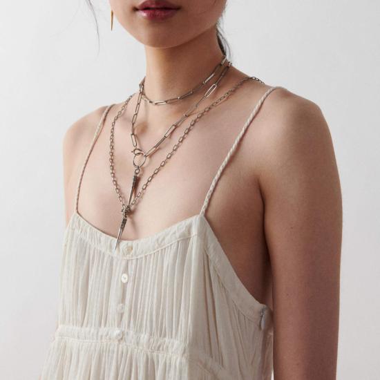  바쉬 롱 원피스 바앤쉬 벨마 드레스 오프 화이트 - BA&SH