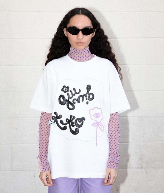  giu giu 반팔 티셔츠 지우 지우 그랜드 오프닝 티 마틴