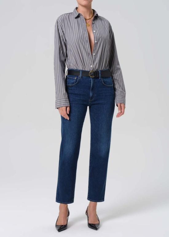  시티즌 오브 휴머니티 데님 팬츠 인류 시민 델피나 진스 Lt 인디고 - CITIZEN OF HUMANITY