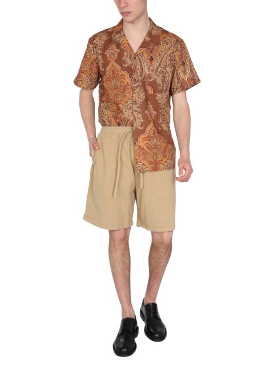  와이엠씨 숏팬츠 YMC 페이즐리 자카드 반바지 베이지 - YMC