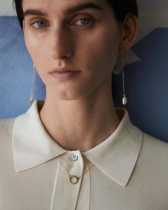  스튜디오 알레브 이어링 테트라 드롭 - STUDIO ALEV