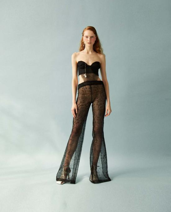  루이자 에 라 루나 민소매 티셔츠 Luisa Et La Luna 다프네 뷔스티에 탑