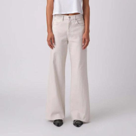  아모 데님 데님 팬츠 프리다 진