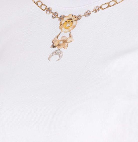  마린세르 반팔 티셔츠 마린 세르 페이디드 문 티셔츠 화이트 - MARINE SERRE