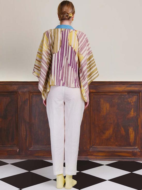  IKKIVI 블라우스 이키비 풋노트 인디고 셔츠 멀티 컬러 - IKKIVI