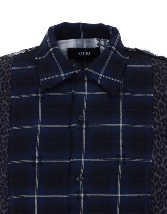  아미리 셔츠 마 쿼드  블루 - AMIRI