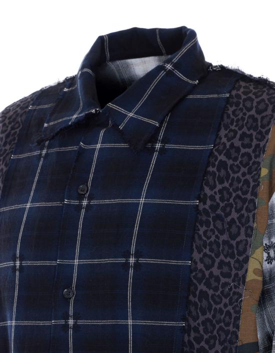  아미리 셔츠 마 쿼드  블루 - AMIRI