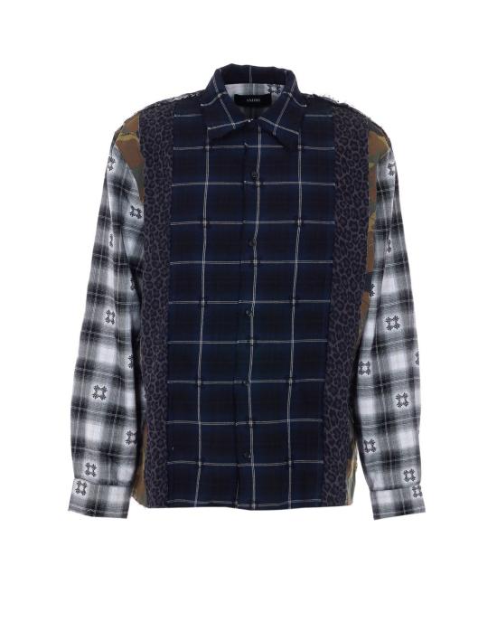  아미리 셔츠 마 쿼드  블루