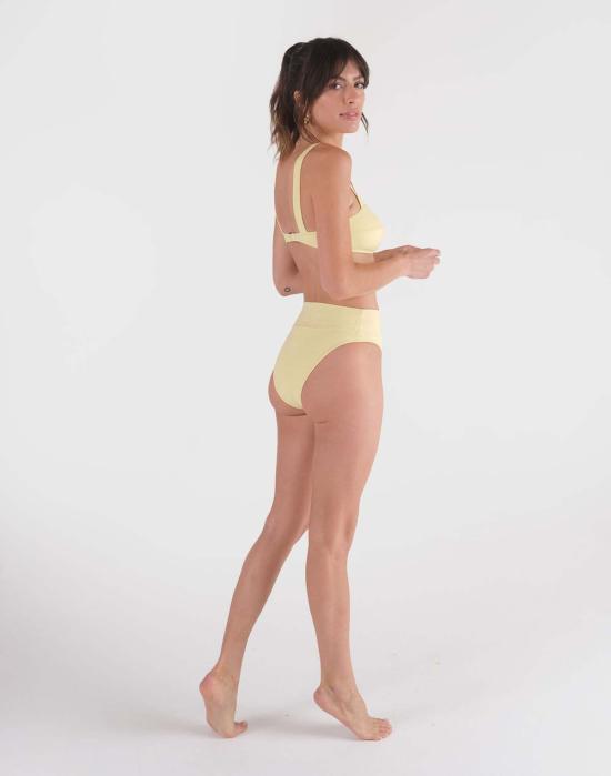  Galamaar 비키니 수영복 갈라마르 하이킥 브리프 멜로우 옐로우 - OTHER BRANDS
