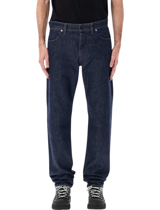  스톤 아일랜드 데님 팬츠 인디고 린스드 데님 진 다크 블루