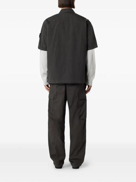 26SS 스톤 아일랜드 반팔 셔츠 L1S151200031S00WN V0165 Grey - STONE ISLAND