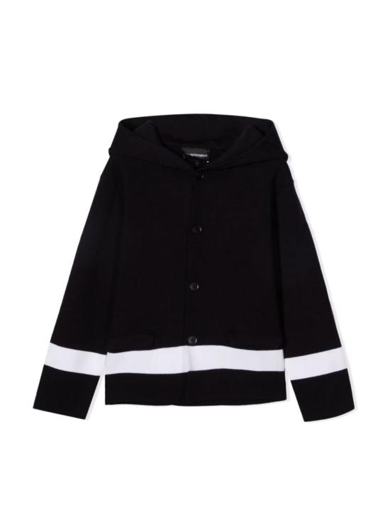  [키즈] 엠포리오 아르마니 풀오버 아동용 카디건 블루 - EMPORIO ARMANI