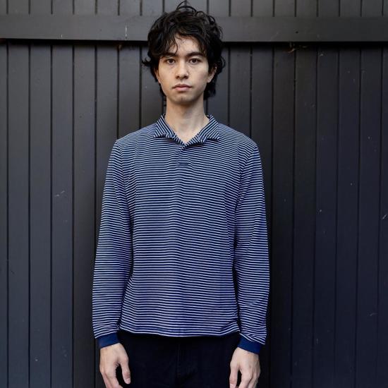  스티븐 알란 폴로 티셔츠 스티븐 앨런 크롭 칼라 폴로 - STEVEN ALAN