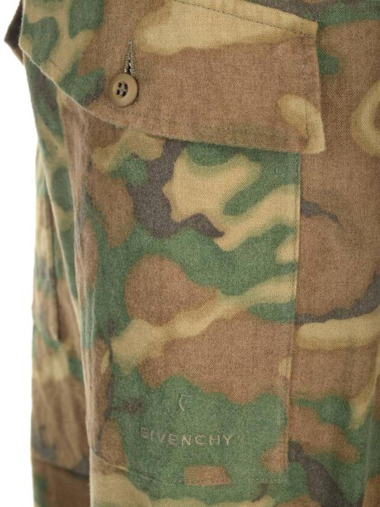  지방시 스트레이트 팬츠 카무플라주 카고 팬츠 브라운 - GIVENCHY