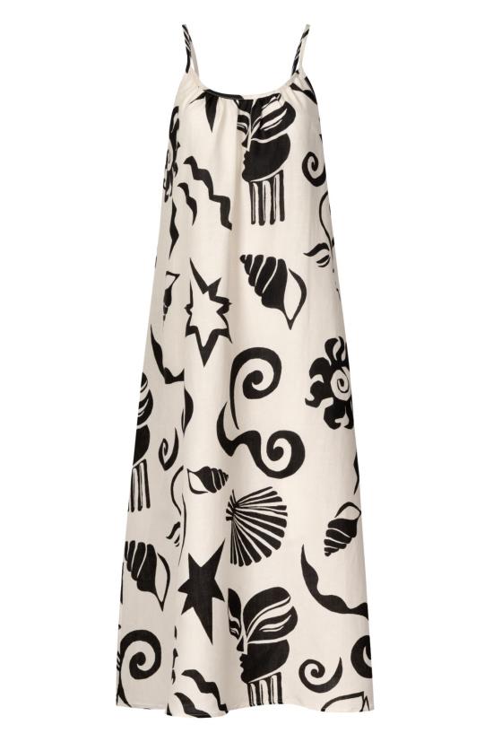  언타이틀드 인 모션 롱 원피스 제목 없음 움직임 속 오필리아 드레스 탈라사