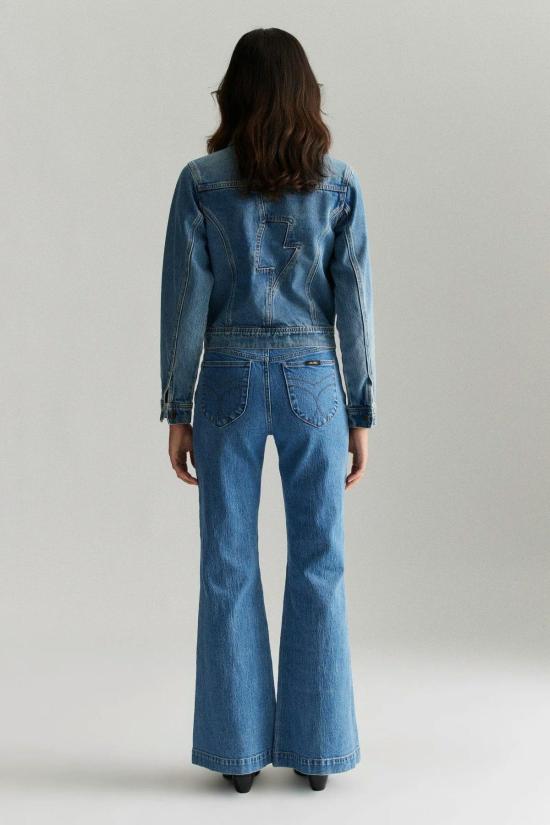  롤라스 데님 팬츠 ACDC 이스트코스트 플레어 라이트닝 - ROLLAS