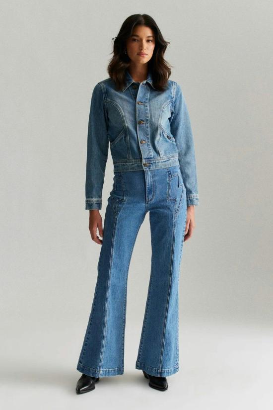  롤라스 데님 팬츠 ACDC 이스트코스트 플레어 라이트닝