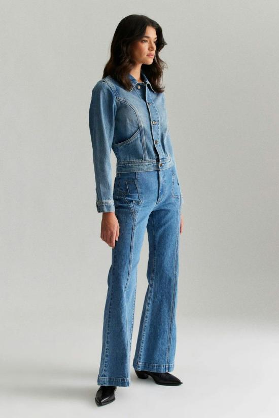  롤라스 데님 팬츠 ACDC 이스트코스트 플레어 라이트닝 - ROLLAS