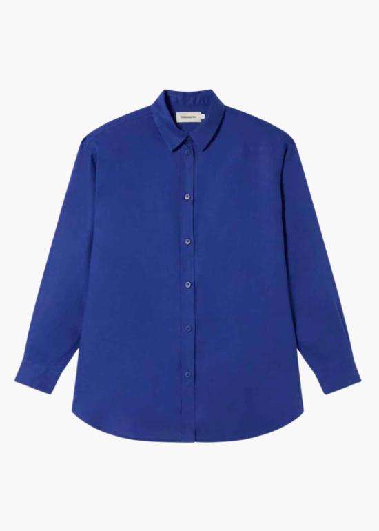  띵킹 뮤 블라우스 씽킹 뮤 지아  인디고