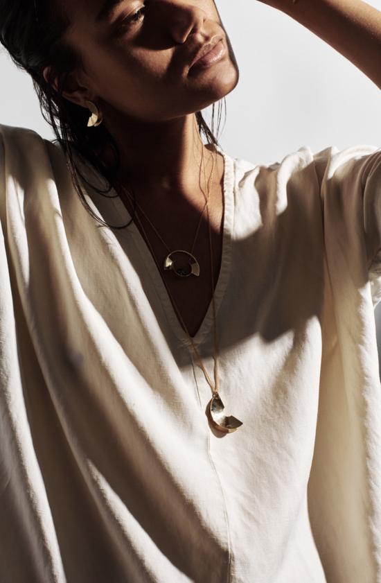  메탈렙시스 프로젝트 목걸이/팬던트 리지아 펜던트 브라스 - METALEPSIS PROJECTS