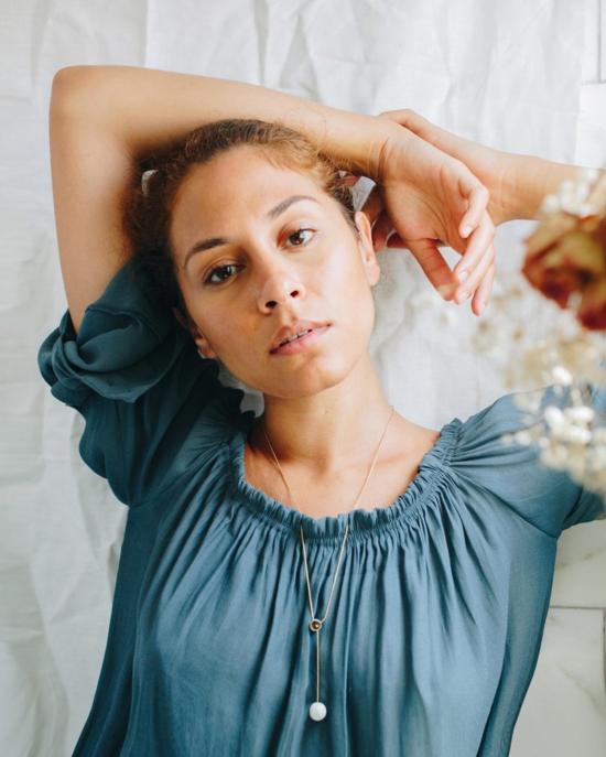  주주메이드 목걸이/팬던트 진주 라리아트 목걸이 - JUJUMADE