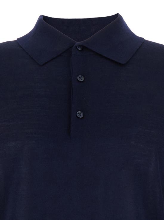  선플라워 폴로 티셔츠 해바라기 블루 폴로 셔츠 블루 - SUNFLOWER