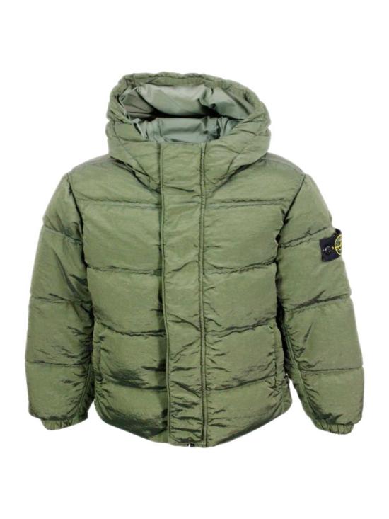  [키즈] 스톤 아일랜드 자켓 키즈  재킷 베르데 세이지