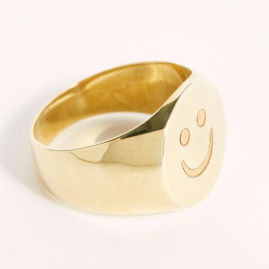  타린 토마스 반지 프레더릭 스마일리 페이스 링 - TARIN THOMAS
