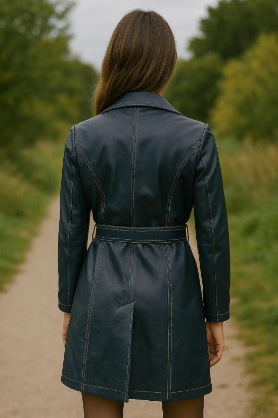  STUDIO MINIMALE 트렌치 코트 스튜디오 미니멀 보이저 가죽 - OTHER BRANDS