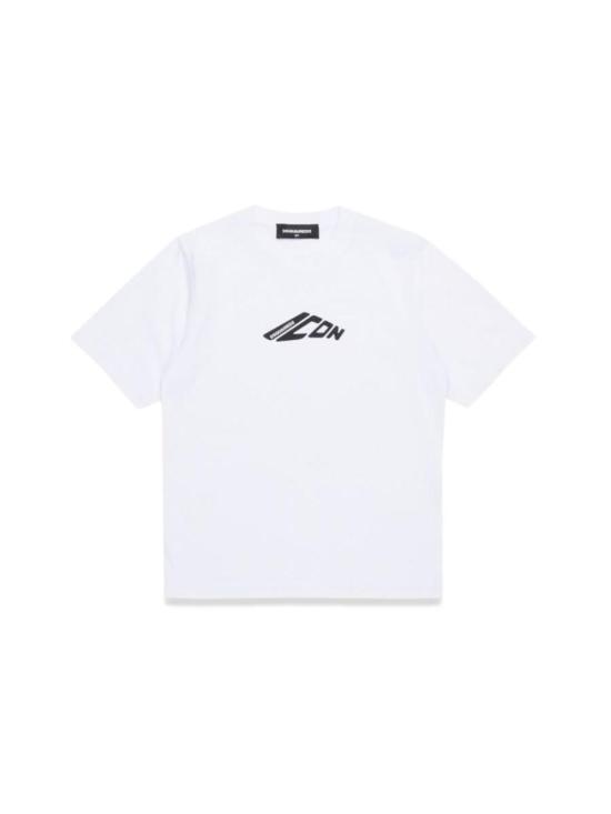  [키즈] 디스퀘어드2 트레이닝 상의 어린이용 Dsquared2 티셔츠 (흰색)