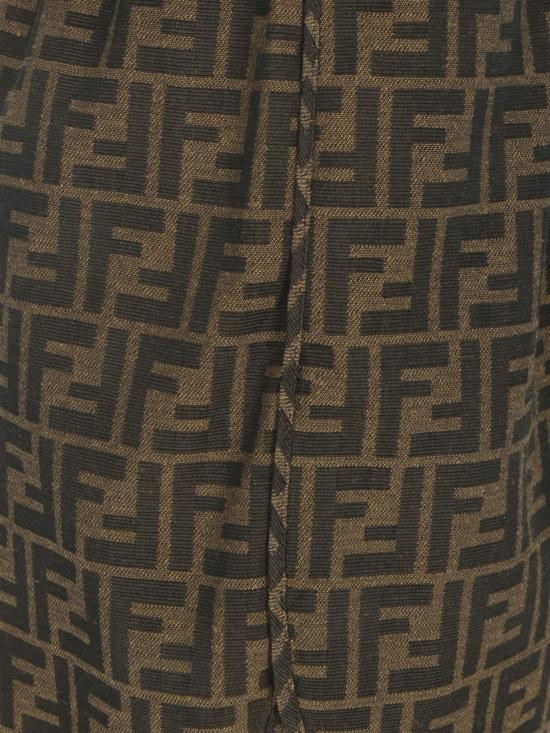  펜디 숏팬츠 FF 쇼츠 W 토바코 - FENDI