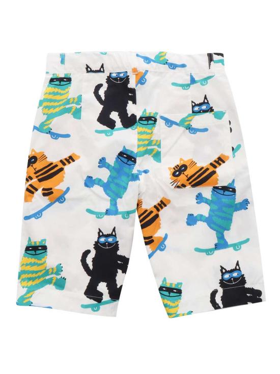  [키즈] 스텔라 맥카트니 쇼츠/버뮤다 스텔라 매카트니 아동용 반바지 (흰색) - STELLA MCCARTNEY