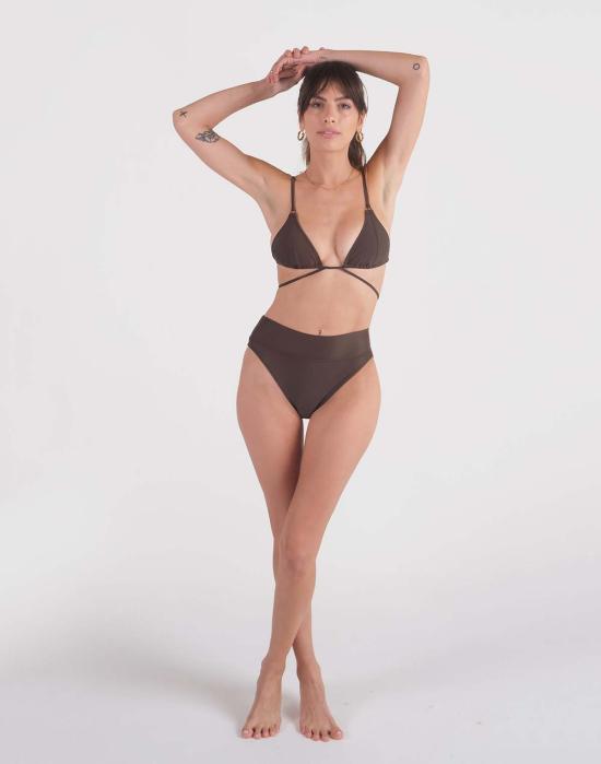  갈라마르 비키니 수영복 하이킥 브리프 아라비카