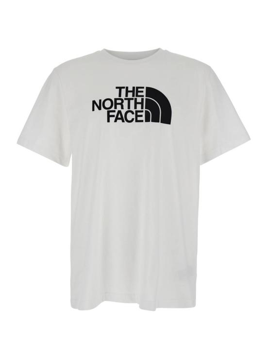  노스페이스 반팔 티셔츠 맥시 로고 티셔츠 화이트