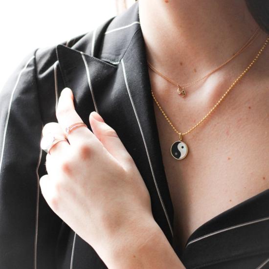  타린 토마스 목걸이/팬던트 음양 베스트 프렌드 목걸이 - TARIN THOMAS