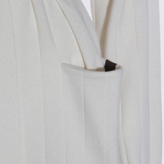  막스마라 가디건 막스 마라 지우스토 스웨터 화이트 - MAX MARA