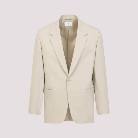  생로랑 자켓 재킷 베이지 - SAINT LAURENT